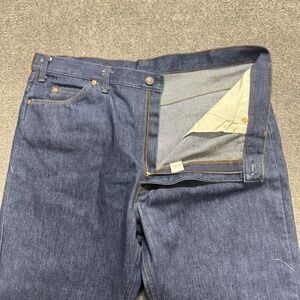 VTG JCPenney Jeans Men's 40x32 Paper Tag Wide Leg Cotton Blend Baggy Blue